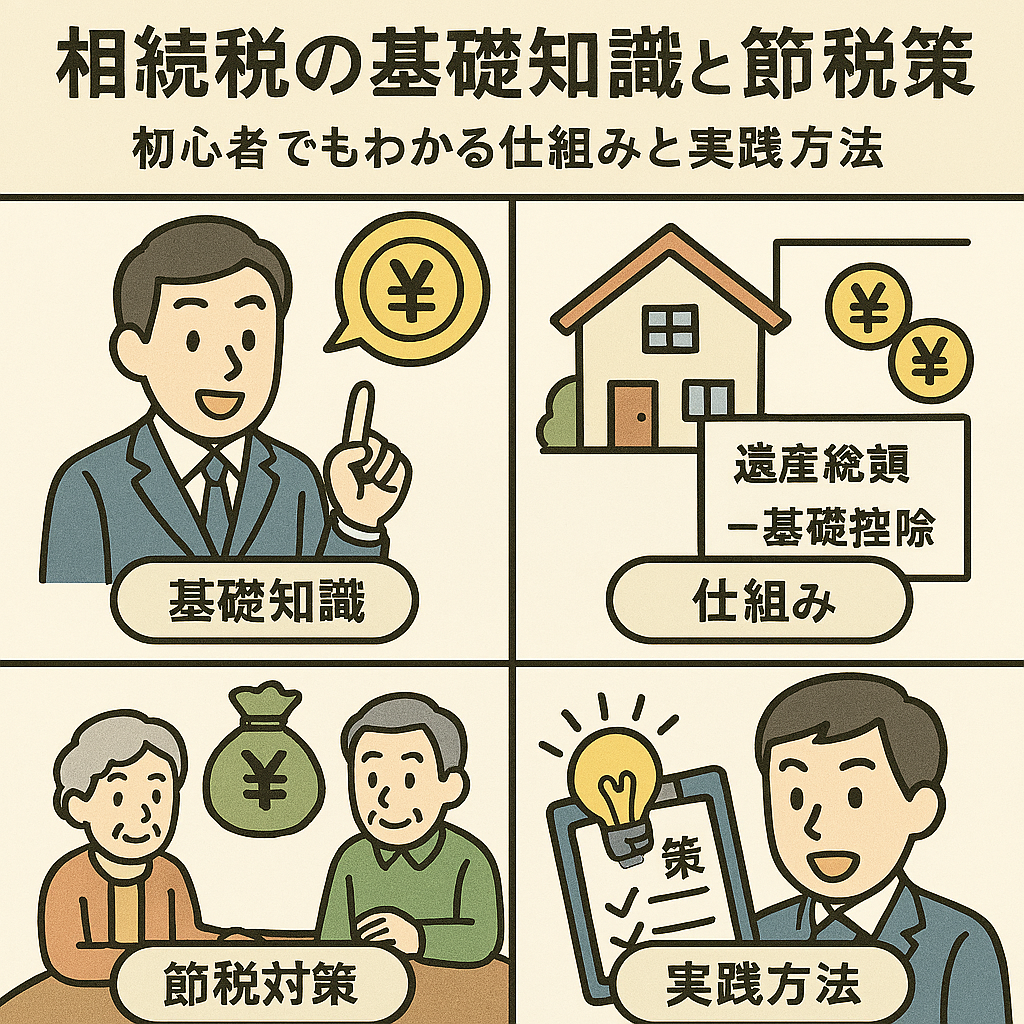 相続税の基礎知識と節税対策｜初心者でもわかる仕組みと実践方法