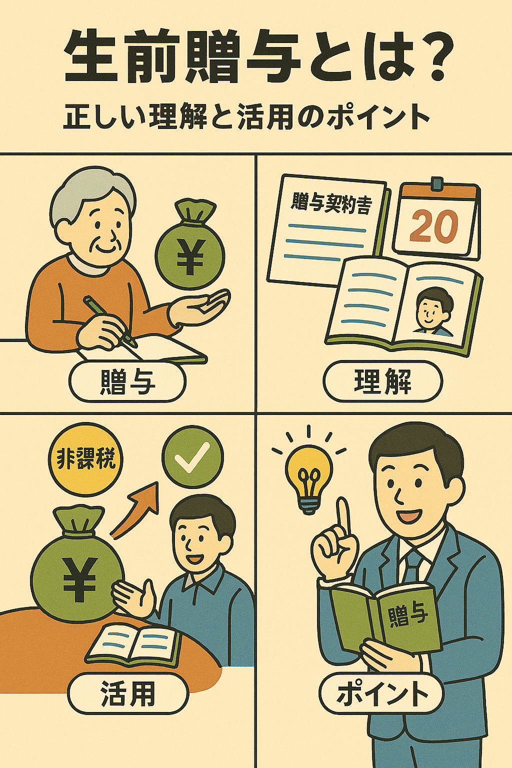 生前贈与とは？正しい理解と活用のポイント