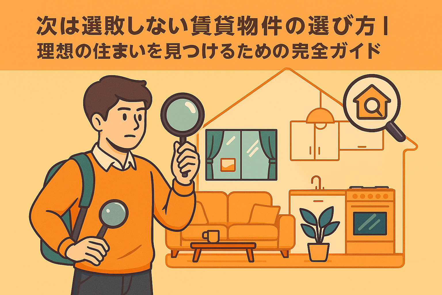 失敗しない賃貸物件の選び方｜理想の住まいを見つけるための完全ガイド