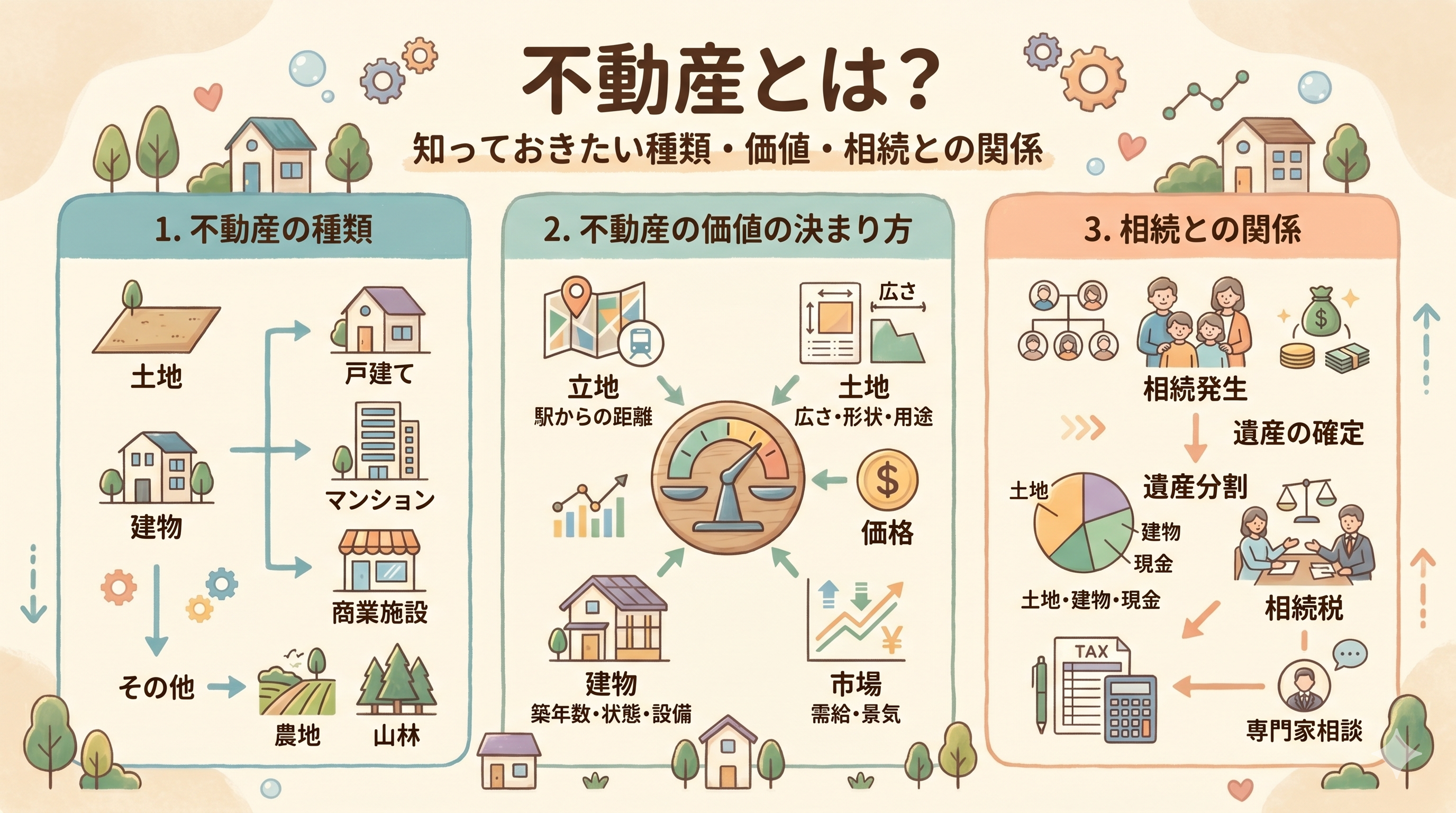 不動産とは何か？知っておきたい種類・価値・相続との関係を徹底解説
