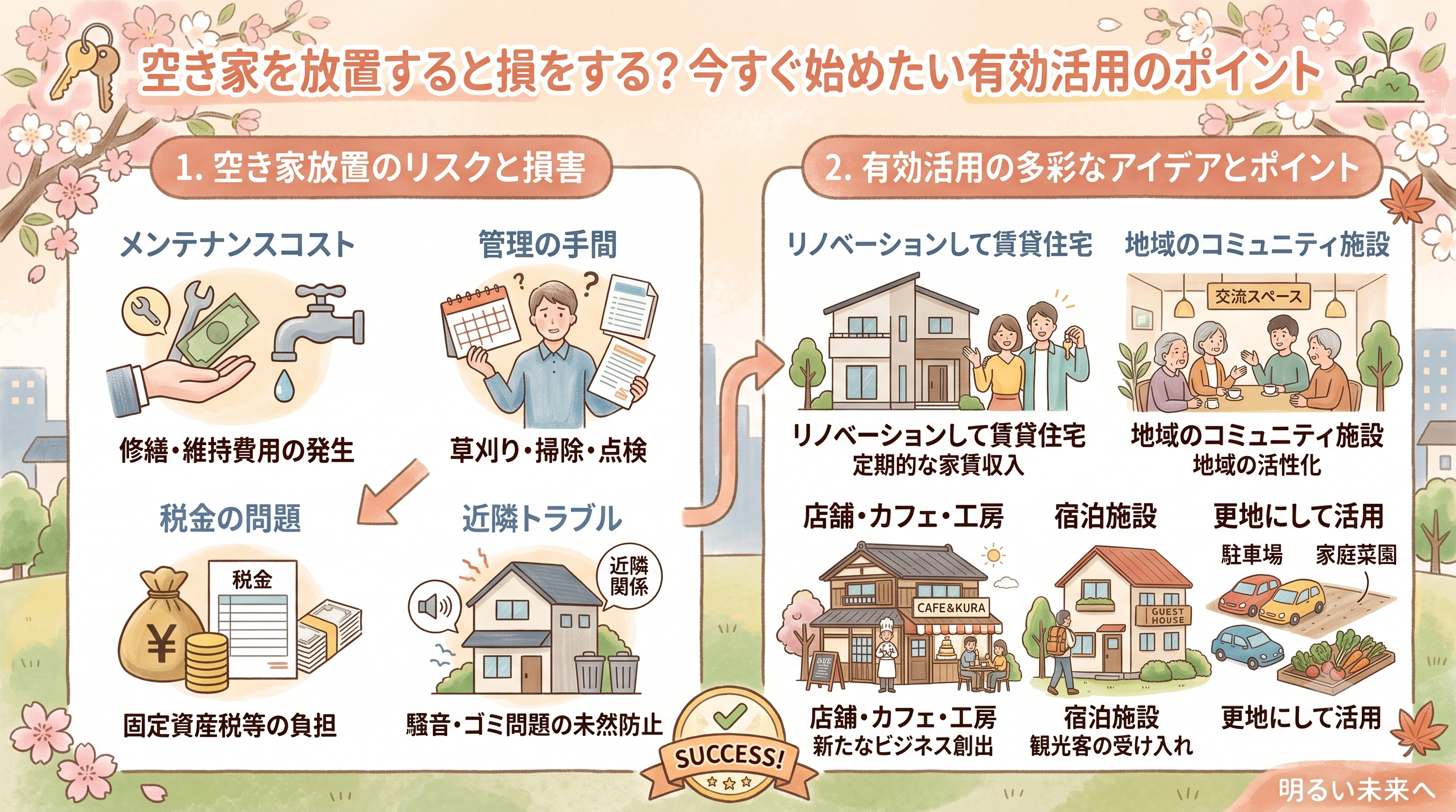 第1話｜空き家を放置すると損をする？今すぐ始めたい有効活用のポイント