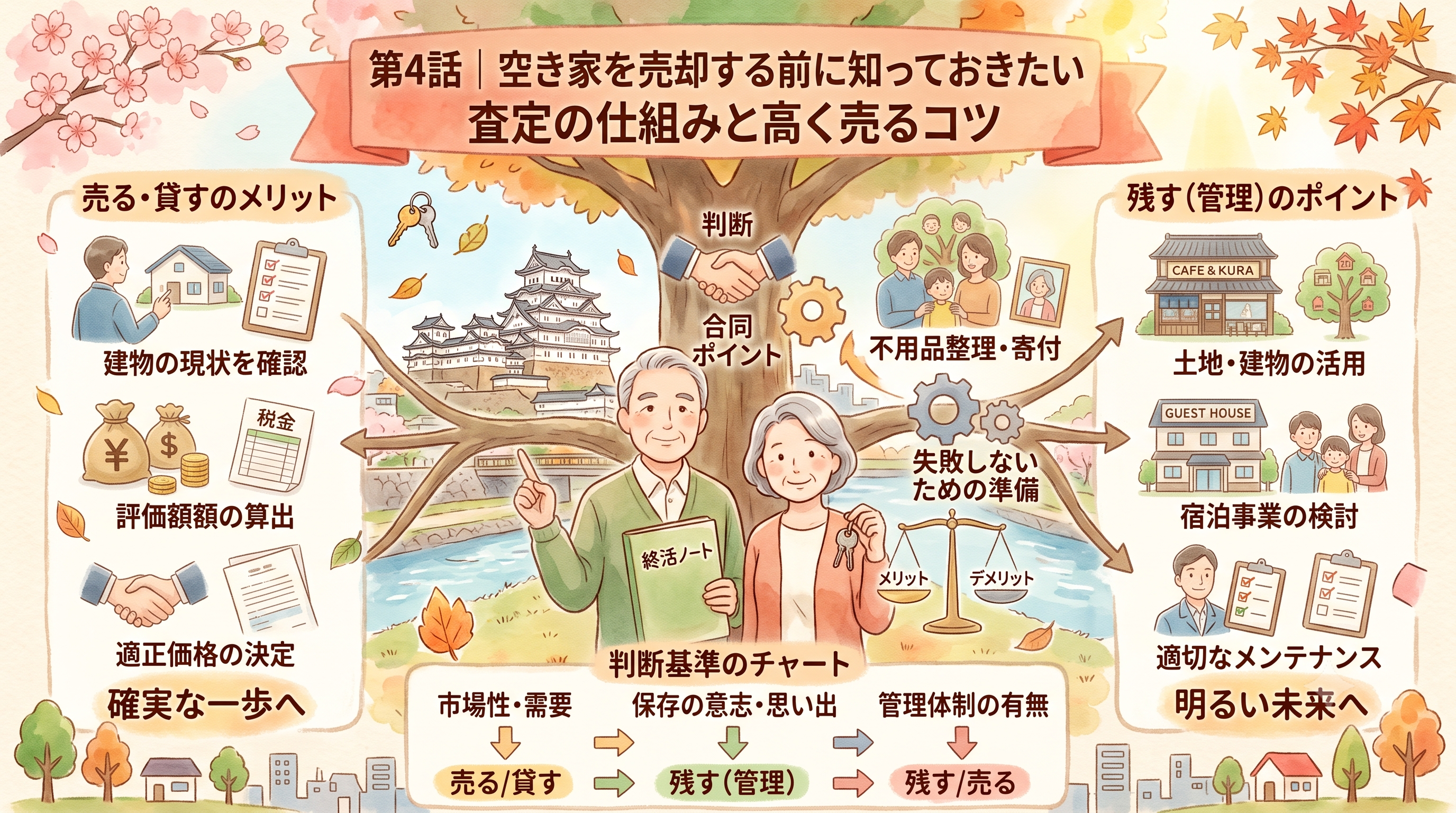 第4話｜空き家を売却する前に知っておきたい査定の仕組みと高く売るコツ