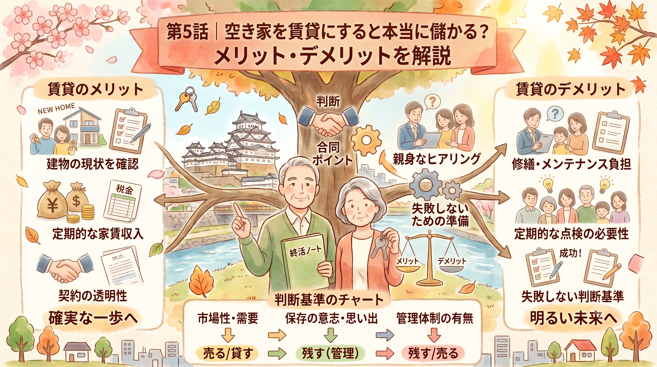 第5話｜空き家を賃貸にすると本当に儲かる？メリット・デメリットを解説