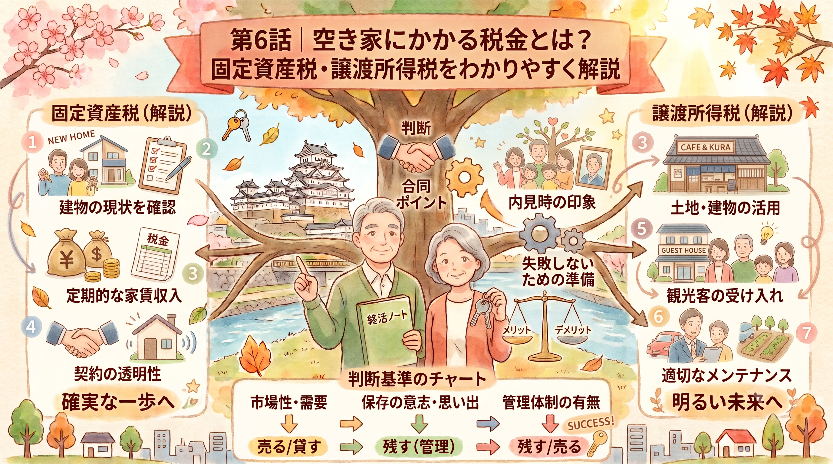 第6話｜空き家にかかる税金とは？固定資産税・譲渡所得税をわかりやすく解説