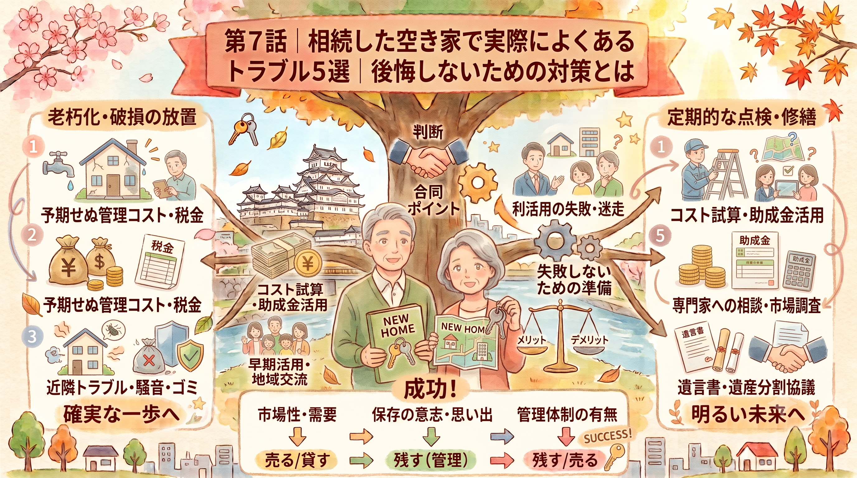 第7話｜相続した空き家で実際によくあるトラブル5選｜後悔しないための対策とは