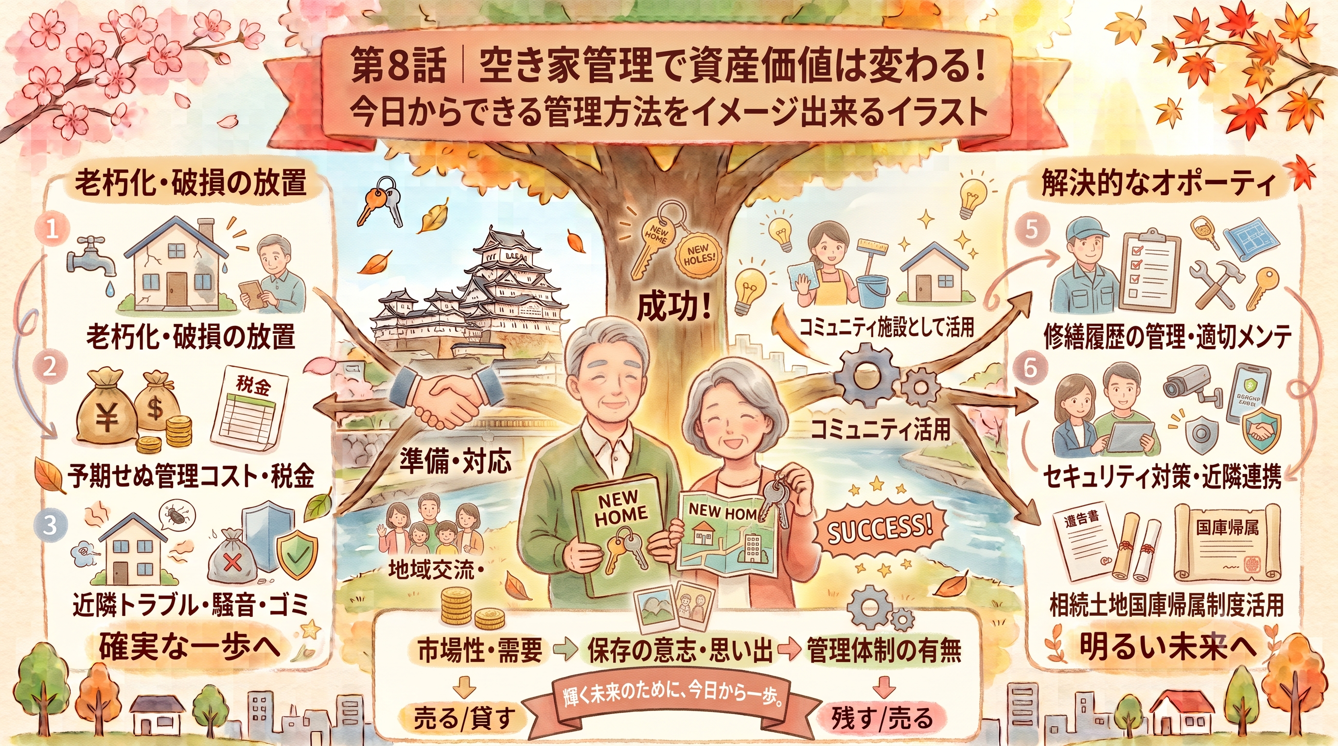 第8話｜空き家管理で資産価値は変わる！今日からできる管理方法