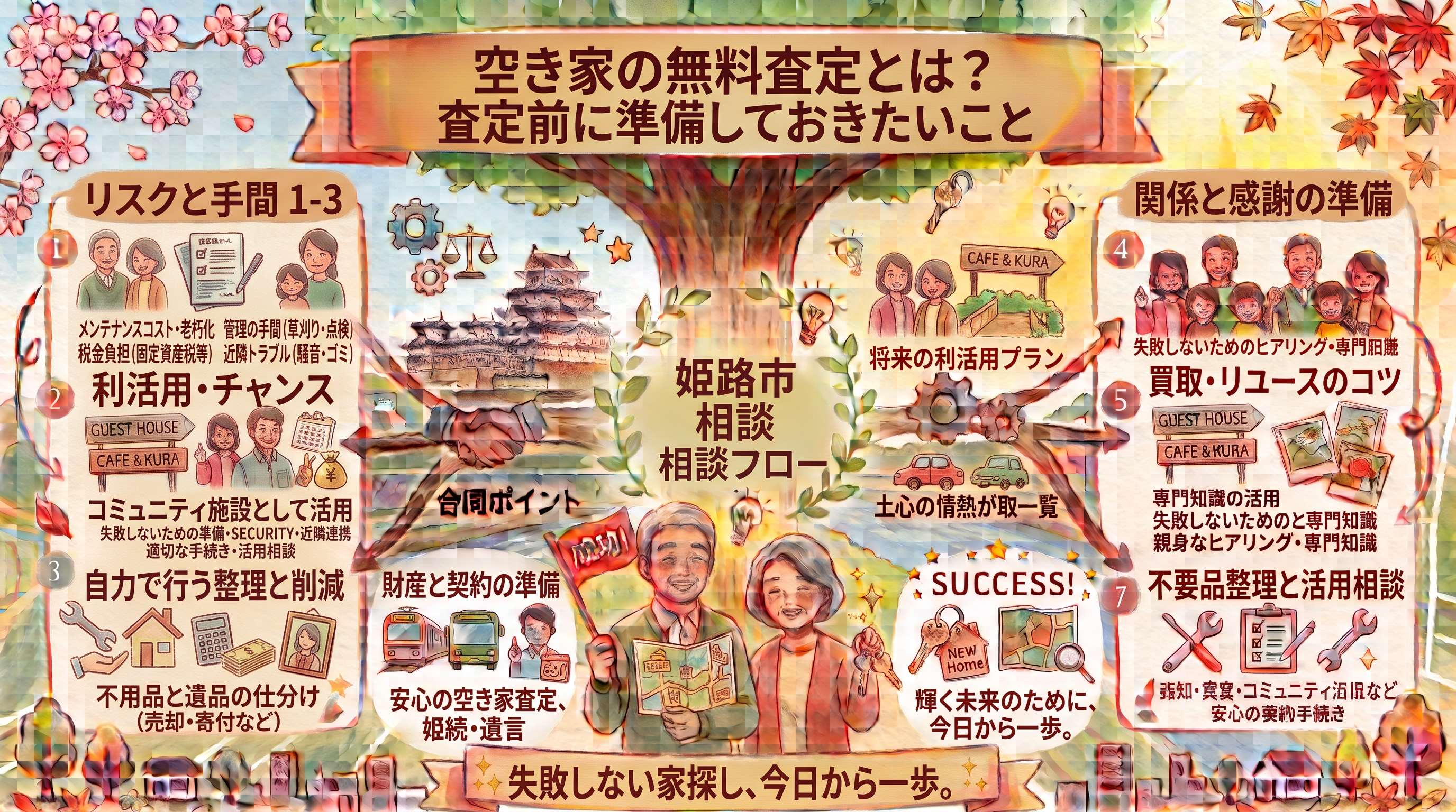 空き家の無料査定とは？査定前に準備しておきたいこと