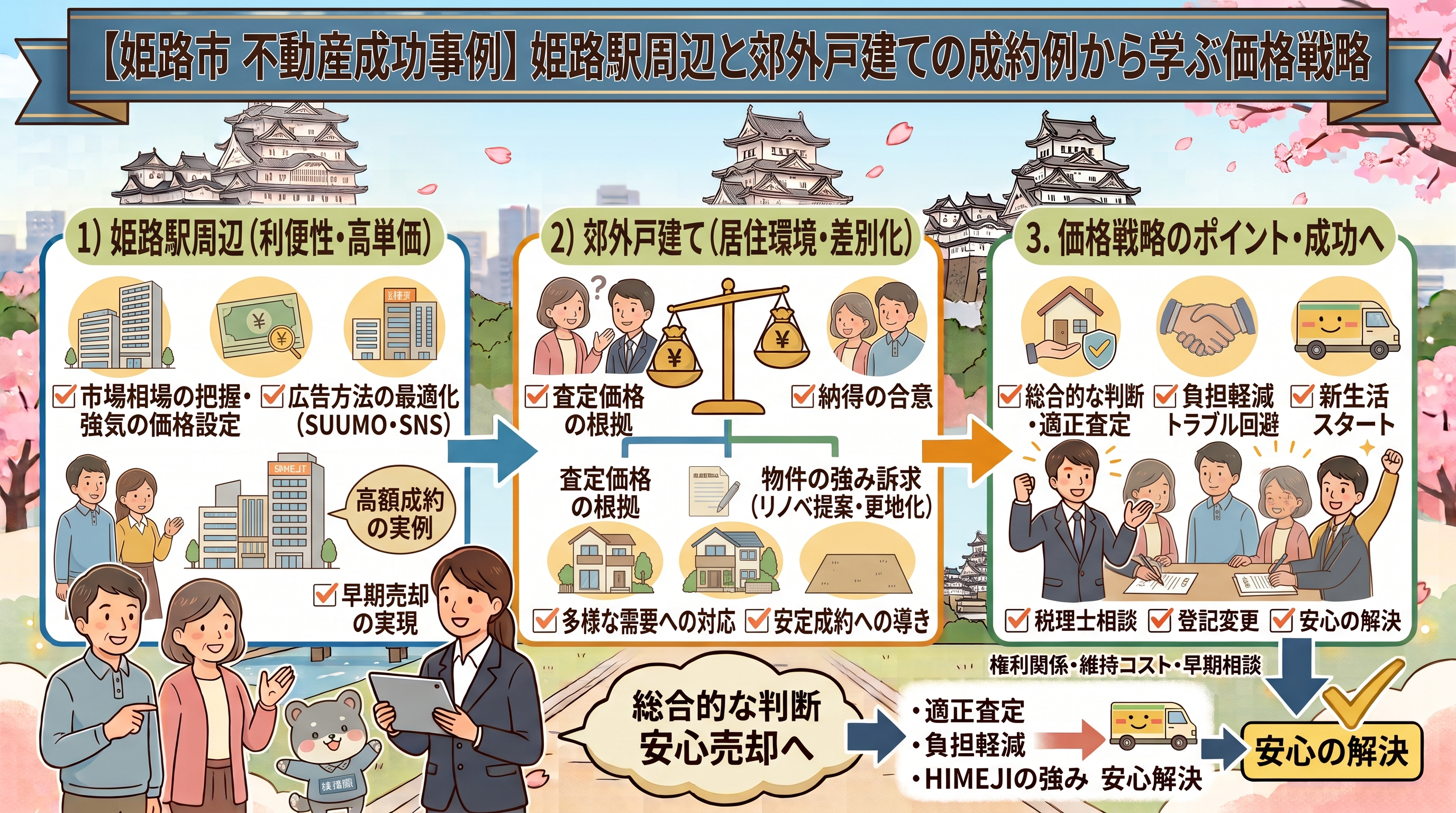 【姫路市 不動産査定】駅へのアクセス・敷地条件・建物の維持状況から査定価格を読み解く